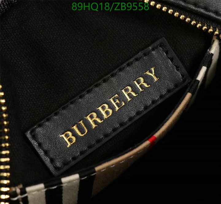 Burberry Bag-(4A)-Diagonal-,Code: ZB9558,$: 89USD