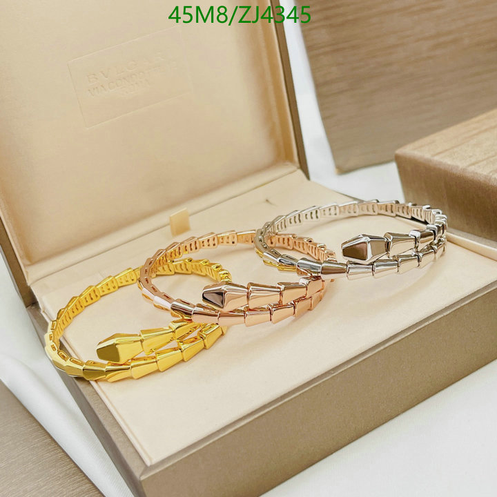 Jewelry-Bvlgari, Code: ZJ4345,$: 45USD