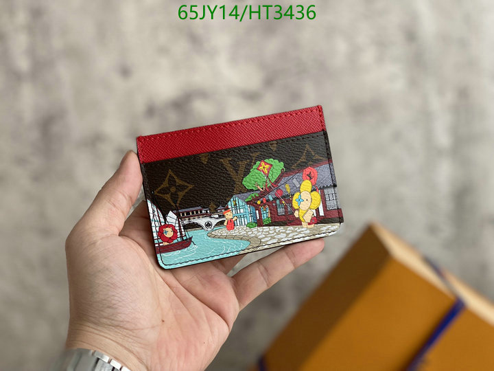 LV Bags-(Mirror)-Wallet-,Code: HT3436,$: 65USD