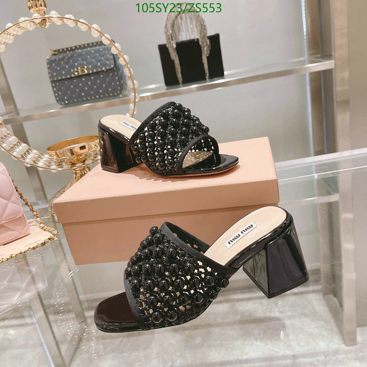 Women Shoes-Miu Miu, Code: ZS553,$: 105USD