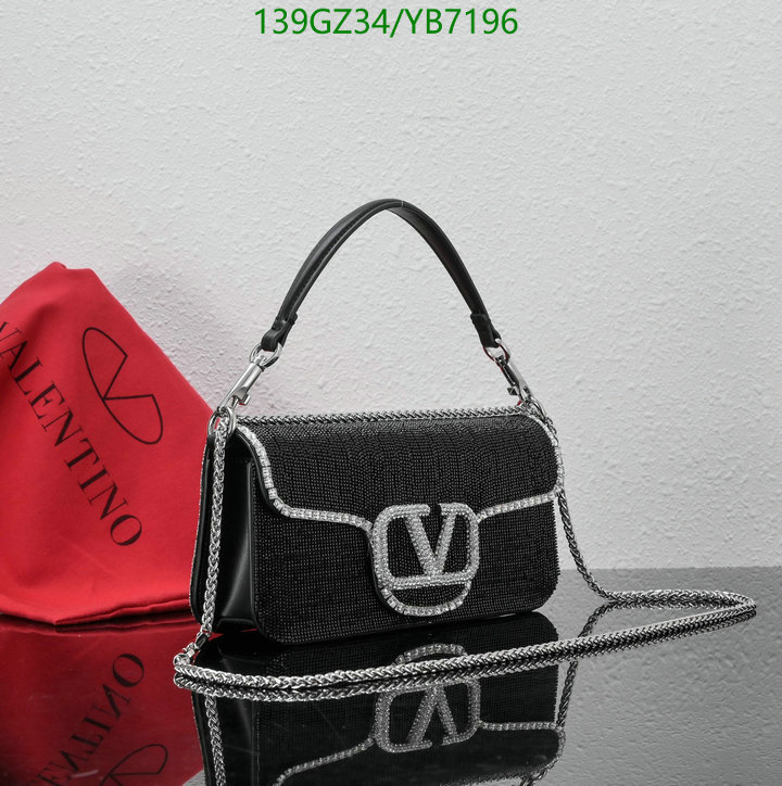 Valentino Bag-(4A)-LOC-V Logo ,Code: YB7196,$: 139USD