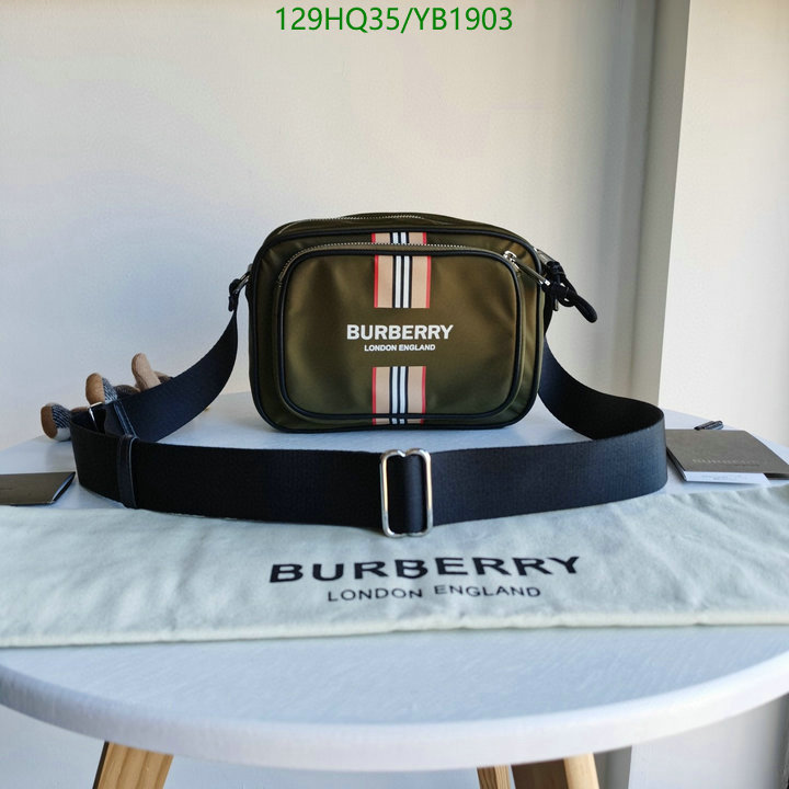 Burberry Bag-(Mirror)-Diagonal-,Code: YB1903,$: 129USD