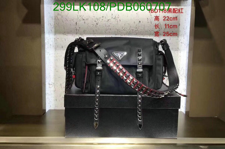 Prada Bag-(Mirror)-Diagonal-,Code: PDB060707,$: 299USD