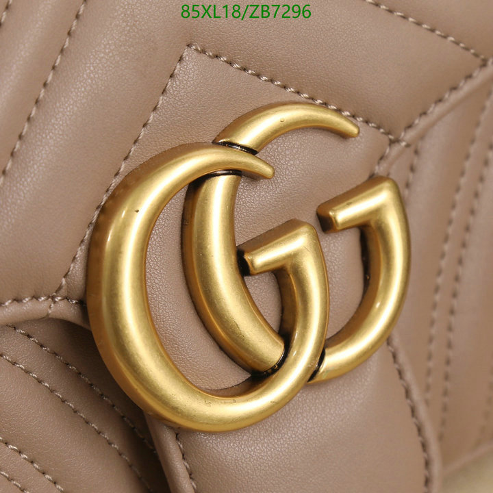 Gucci Bag-(4A)-Marmont,Code: ZB7296,$: 85USD