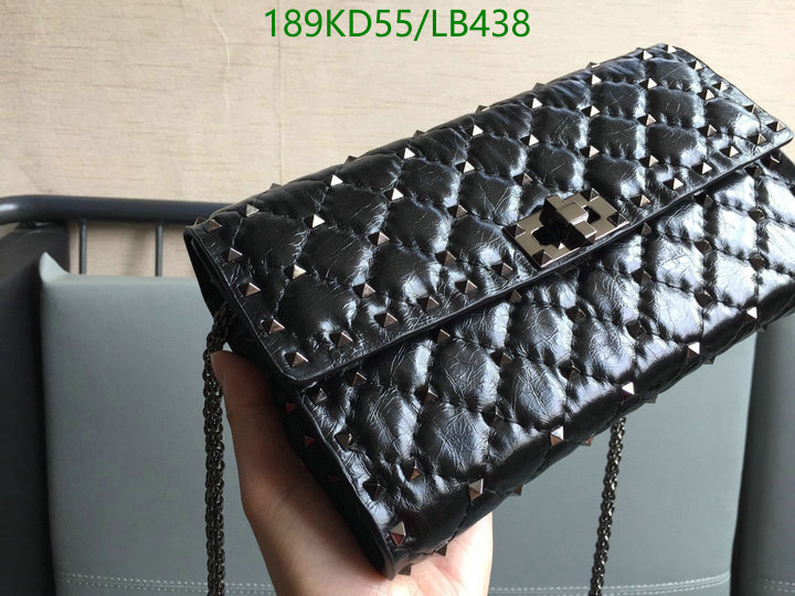 Valentino Bag-(Mirror)-Rockstud Spike,Code: LB438,$: 189USD