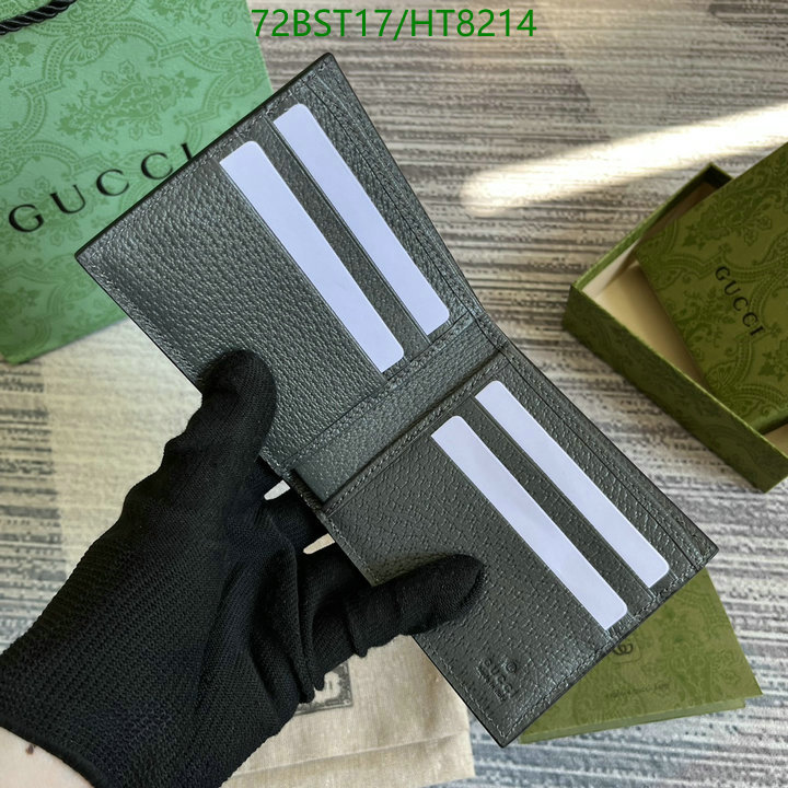 Gucci Bag-(Mirror)-Wallet-,Code: HT8214,$: 72USD