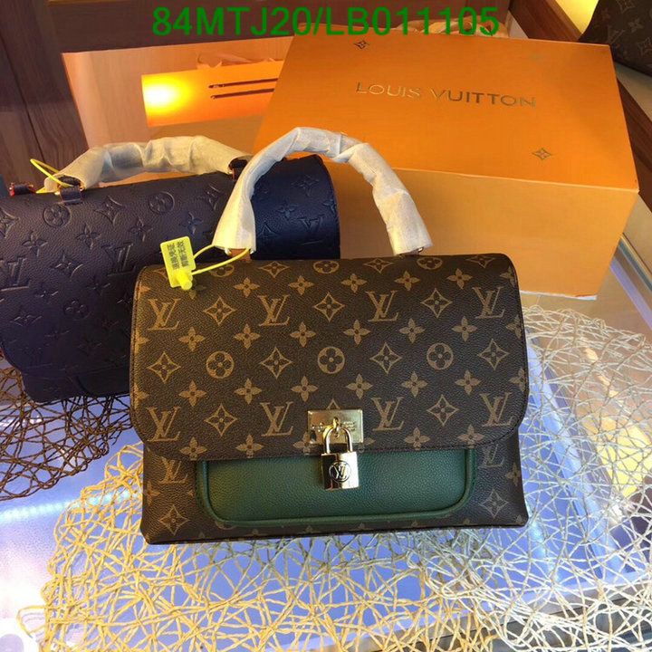 LV Bags-(4A)-Handbag Collection-,Code: LB011105,$: 84USD