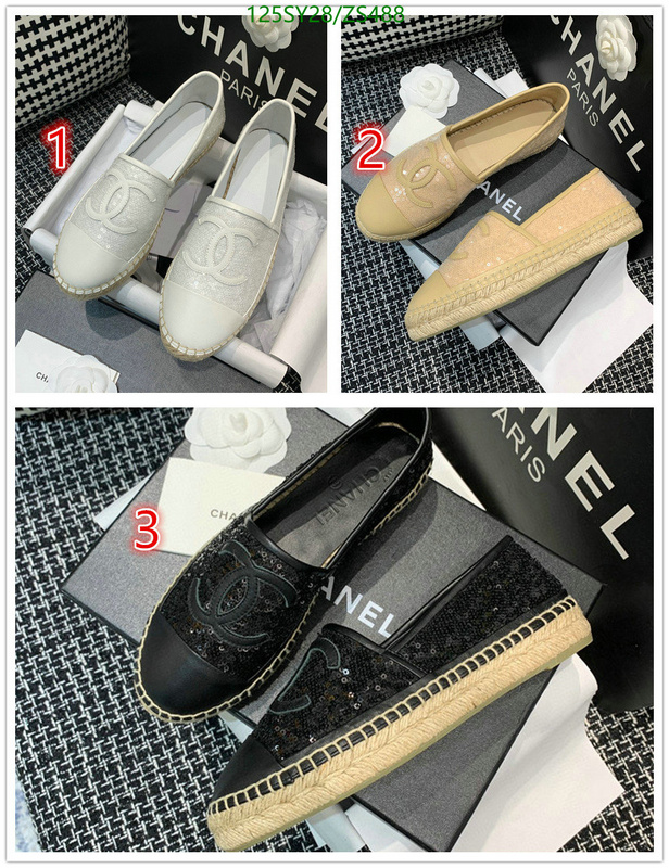 Women Shoes-Chanel,Code: ZS488,$: 125USD