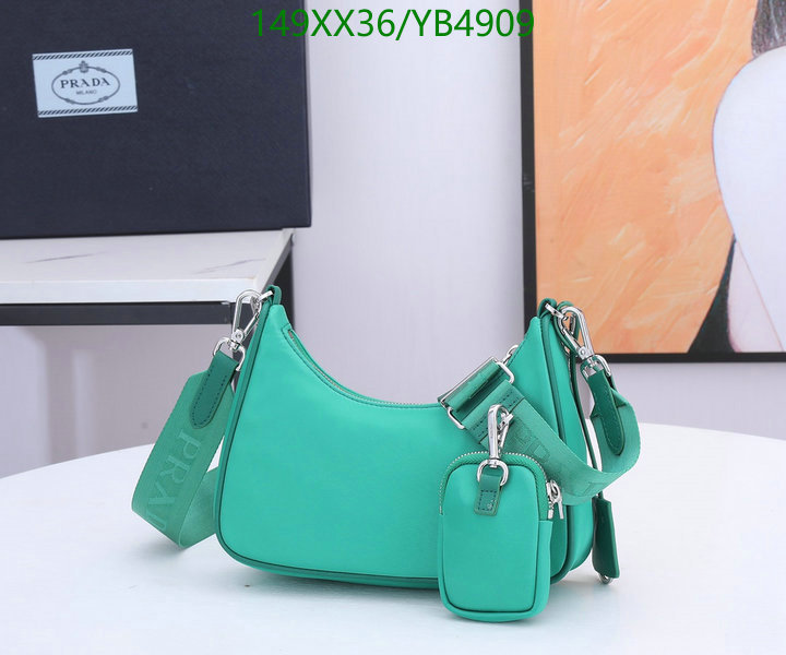 Prada Bag-(Mirror)-Re-Edition 2005,Code: YB4909,$: 149USD