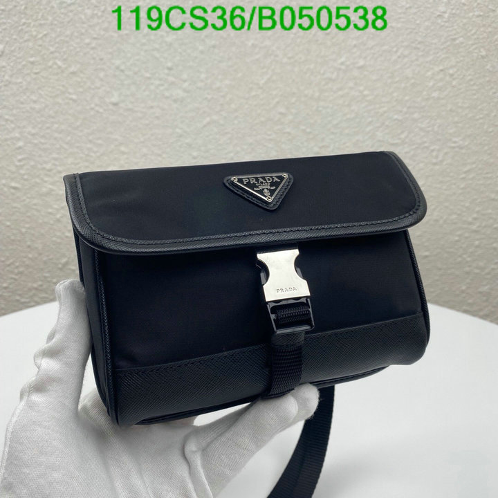 Prada Bag-(Mirror)-Diagonal-,Code: B050538,$: 119USD