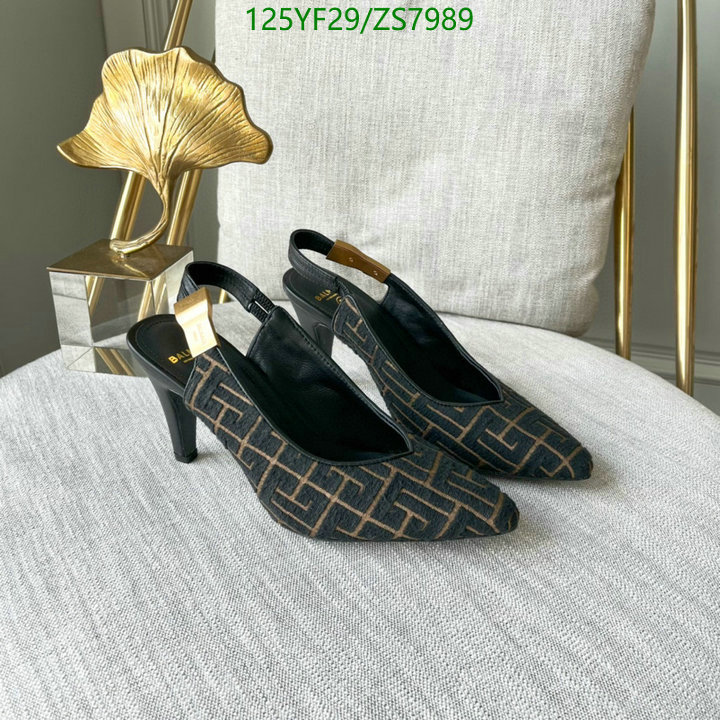 Women Shoes-Balmain, Code: ZS7989,$: 125USD