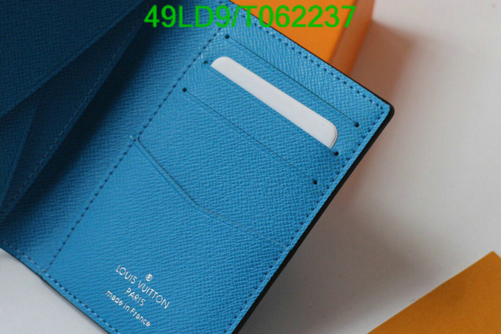 LV Bags-(Mirror)-Wallet-,Code: T062237,$: 49USD