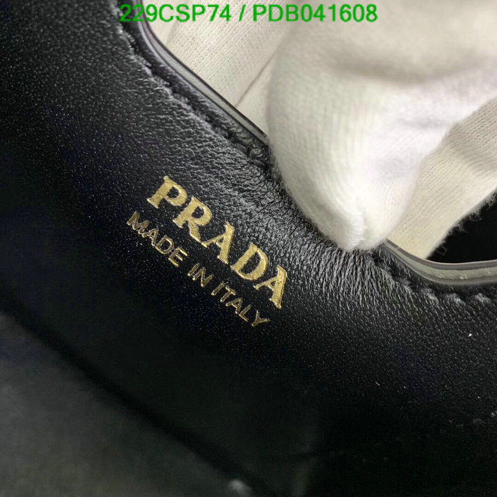 Prada Bag-(Mirror)-Diagonal-,Code: PDB041608,$: 229USD