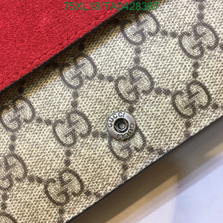 Gucci Bag-(4A)-Wallet-,Code:TA0428367,$: 75USD