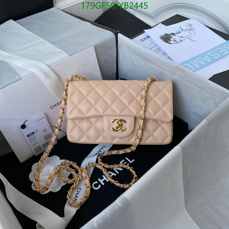 Chanel Bags -(Mirror)-Diagonal-,Code: YB2445,$: 179USD