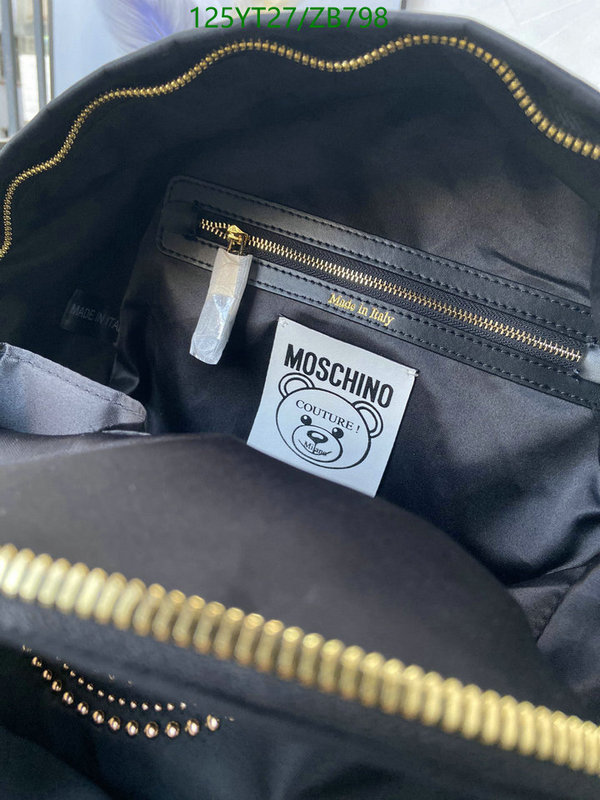 Moschino Bag-(Mirror)-Backpack-,Code: ZB798,