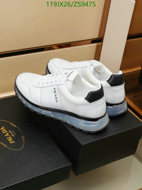 Men shoes-Prada, Code: ZS9475,$: 119USD