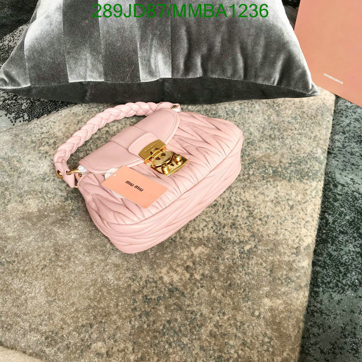 Miu Miu Bag-(Mirror)-Diagonal-,Code: MMBA1236,$: 289USD