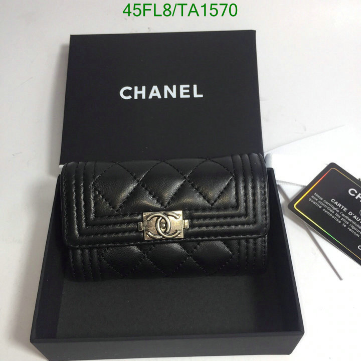 Chanel Bags ( 4A )-Wallet-,Code: TA1570,$: 45USD