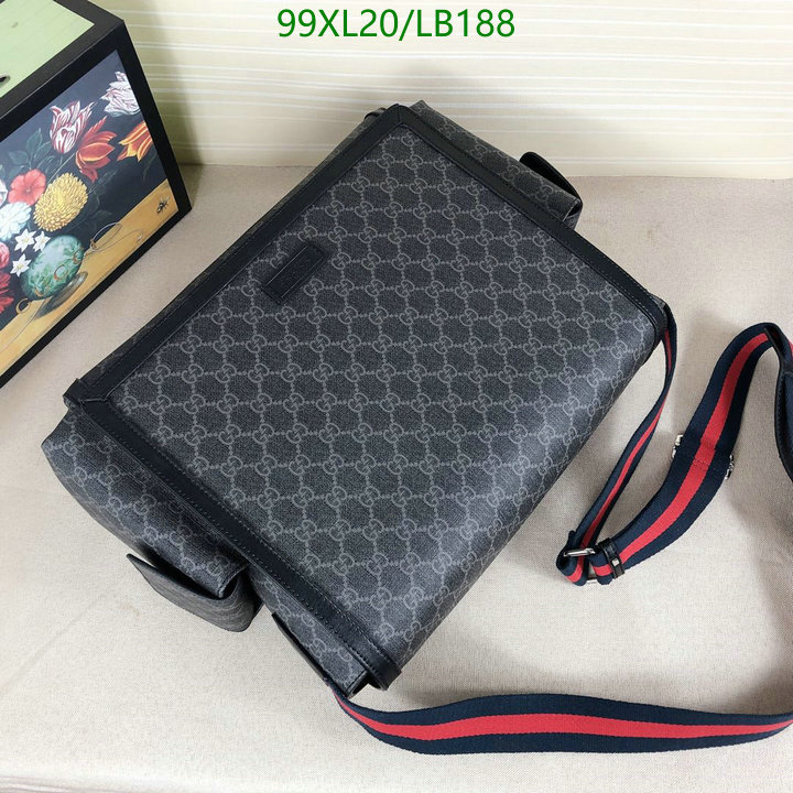 Gucci Bag-(4A)-Diagonal-,Code: LB188,$: 99USD