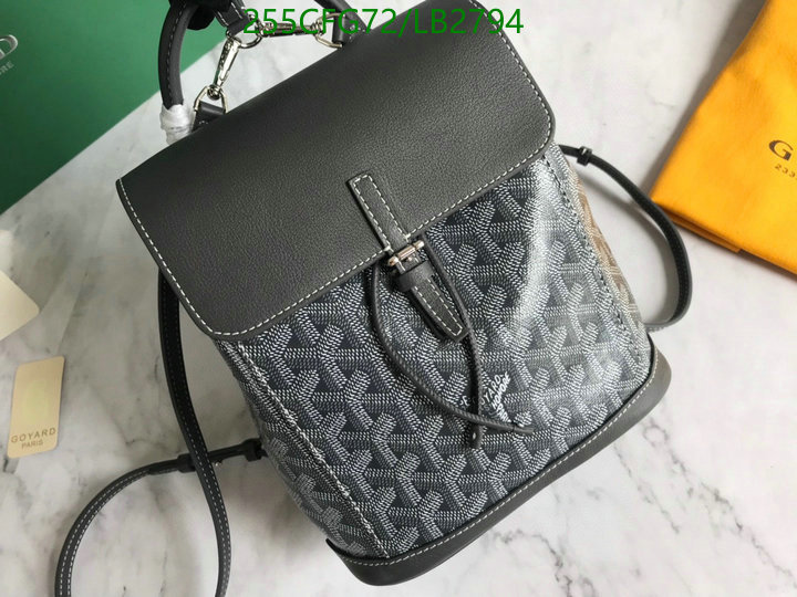 Goyard Bag-(Mirror)-Backpack-,Code: LB2794,$: 255USD