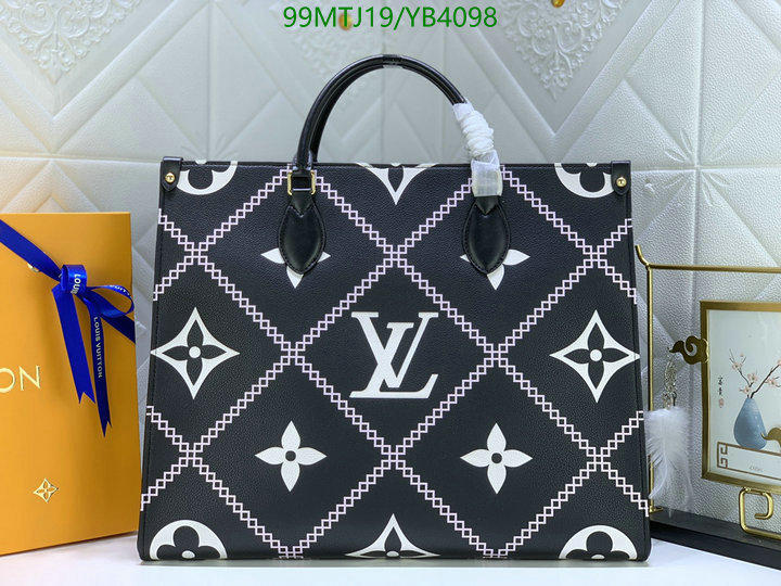LV Bags-(4A)-Handbag Collection-,Code: YB4098,$: 99USD