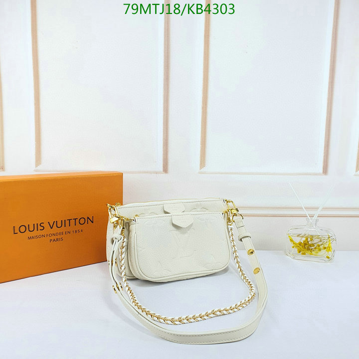 LV Bags-(4A)-New Wave Multi-Pochette-,Code: KB4303,$: 79USD