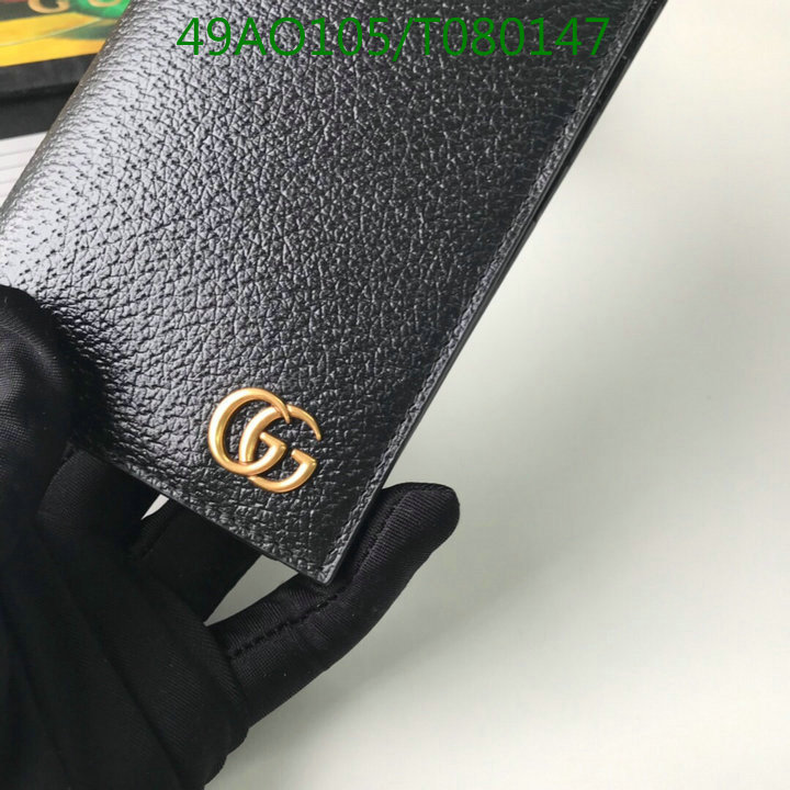 Gucci Bag-(4A)-Wallet-,Code: T080147,$:49USD