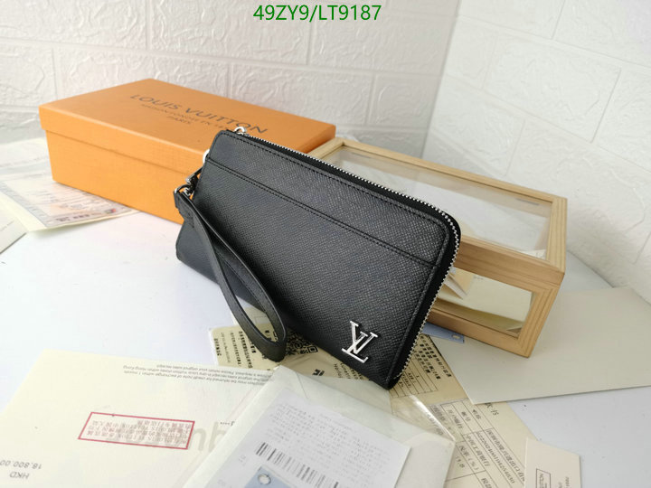 LV Bags-(4A)-Wallet-,Code: LT9187,$: 49USD