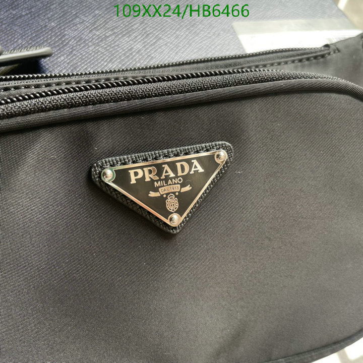 Prada Bag-(Mirror)-Diagonal-,Code: HB6466,$: 109USD