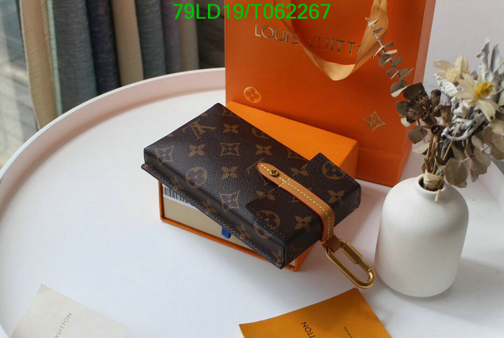 LV Bags-(Mirror)-Wallet-,Code: T062267,$: 79USD