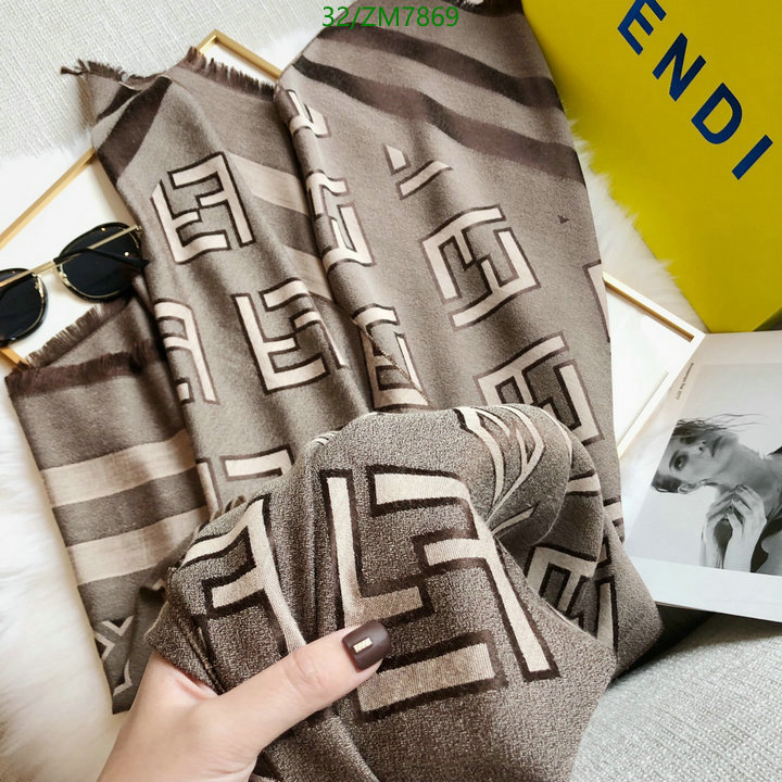 Scarf-Fendi, Code: ZM7869,$: 32USD