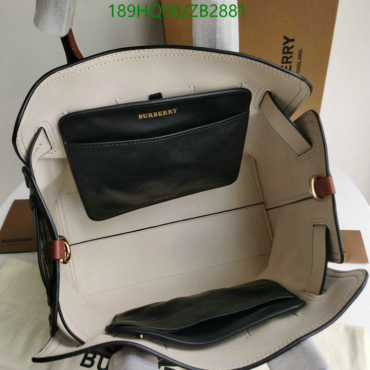 Burberry Bag-(Mirror)-Handbag-,Code: ZB2881,$: 189USD