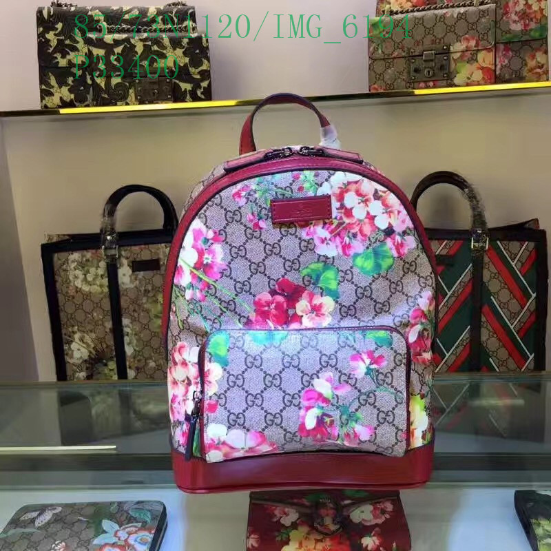 Gucci Bag-(4A)-Backpack-,Code: GGB120534,$: 85USD