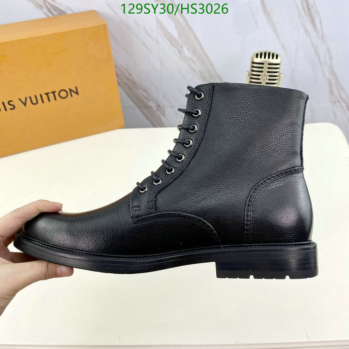 Men shoes-Boots, Code: HS3026,$: 129USD