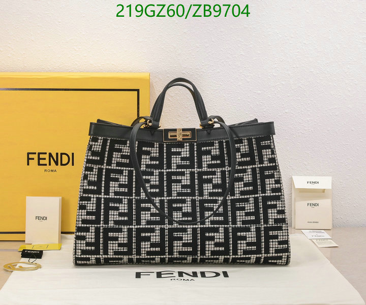 Fendi Bag-(Mirror)-Peekaboo,Code: ZB9704,$: 219USD