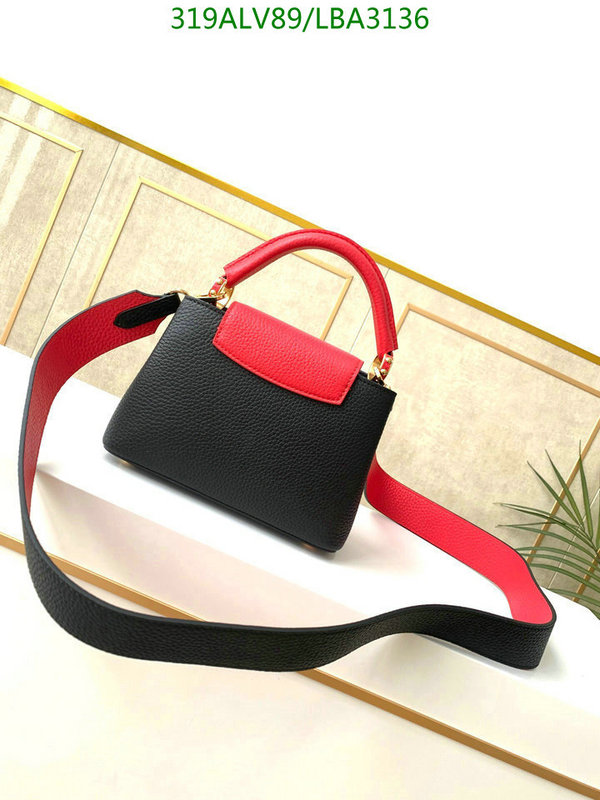 LV Bags-(Mirror)-Handbag-,Code: LBA3136,$: 319USD