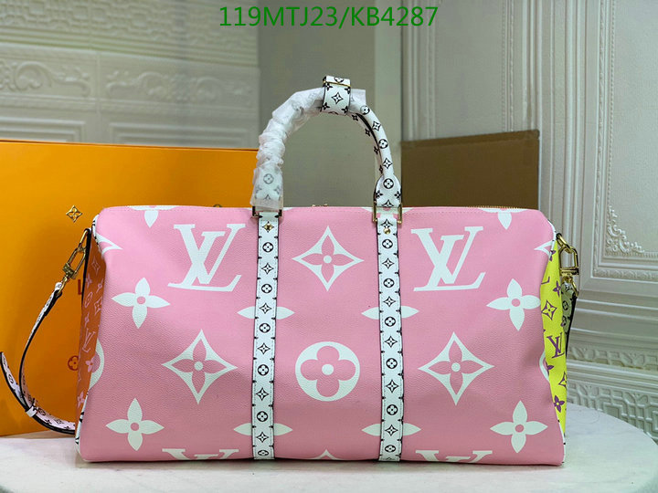 LV Bags-(4A)-Keepall BandouliRe 45-50-,Code: KB4287,$: 119USD