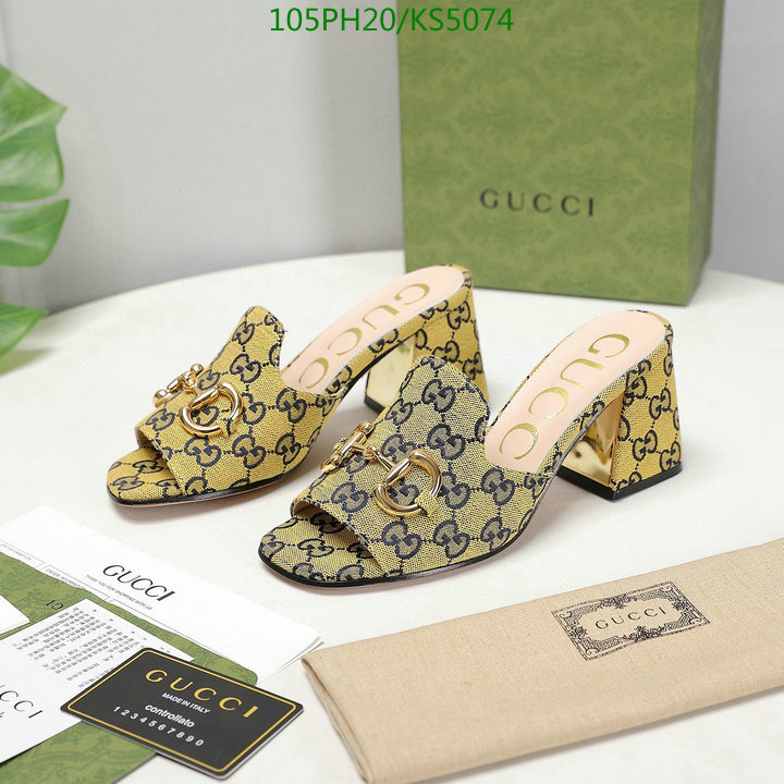 Women Shoes-Gucci, Code: KS5074,$: 105USD