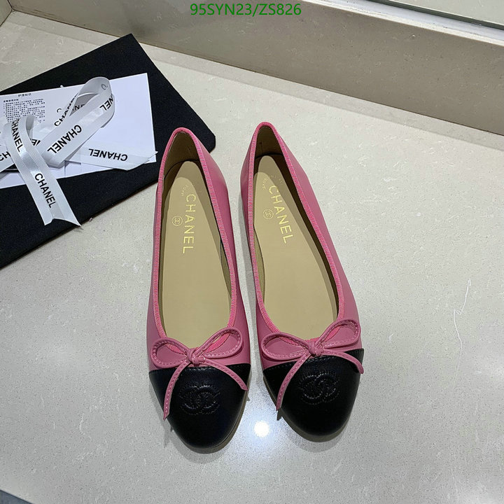 Chanel-Ballet Shoes,Code: ZS826,$: 95USD