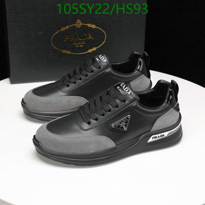 Men shoes-Prada, Code: HS93,$: 105USD