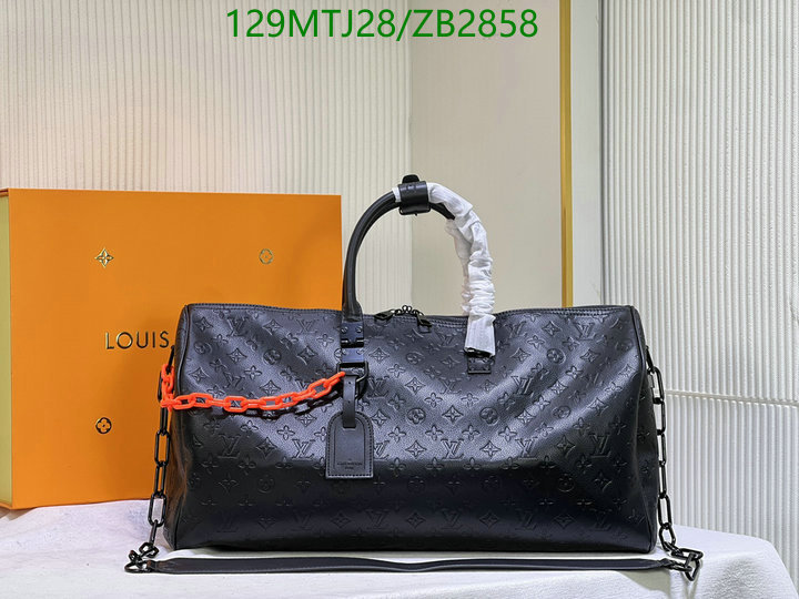 LV Bags-(4A)-Keepall BandouliRe 45-50-,Code: ZB2858,$: 129USD