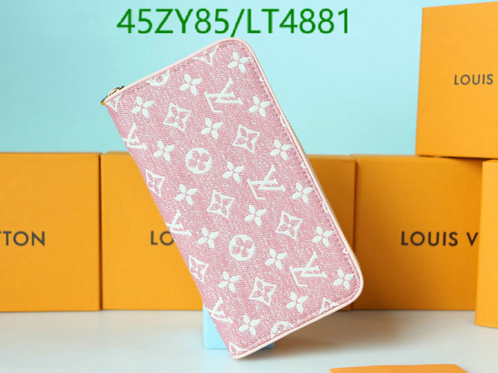 LV Bags-(4A)-Wallet-,Code: LT4881,$: 45USD