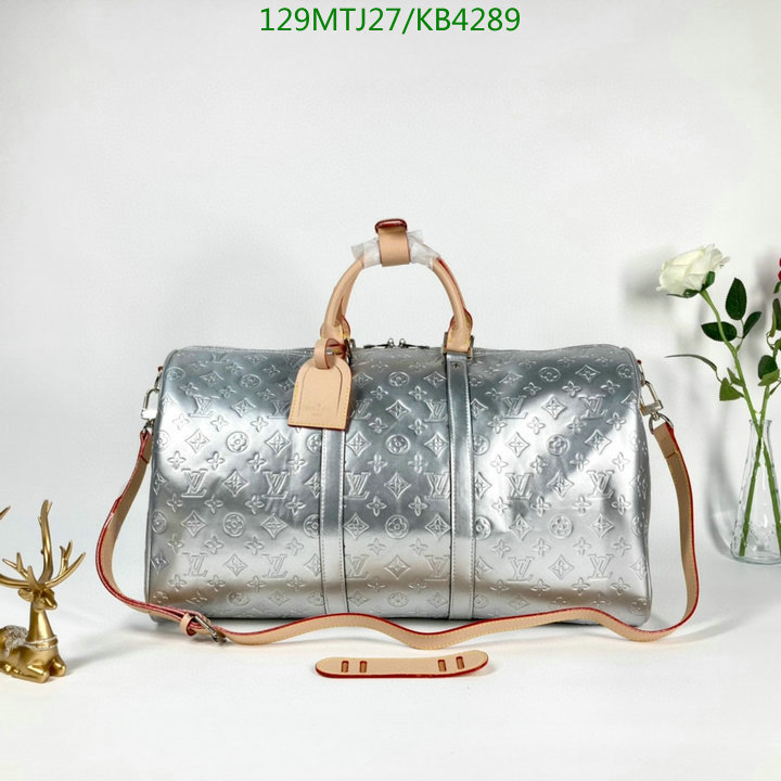 LV Bags-(4A)-Keepall BandouliRe 45-50-,Code: KB4289,$: 129USD