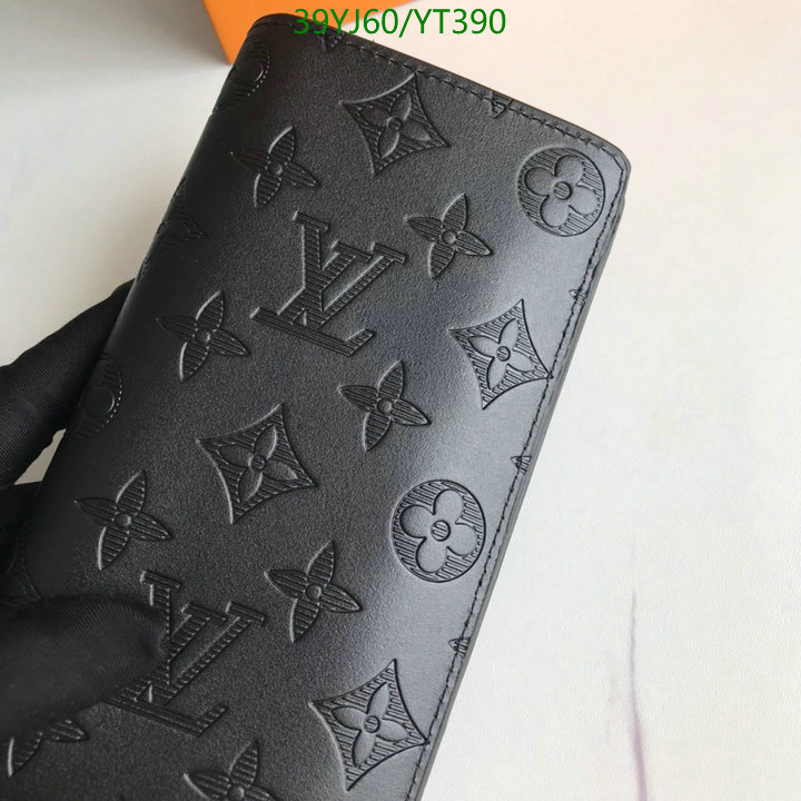 LV Bags-(4A)-Wallet-,Code: YT390,$: 39USD