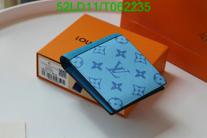 LV Bags-(Mirror)-Wallet-,Code: T062235,$: 52USD