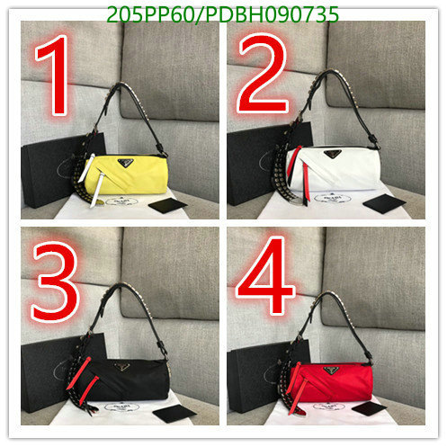 Prada Bag-(Mirror)-Handbag-,Code:PDBH090735,$:205USD