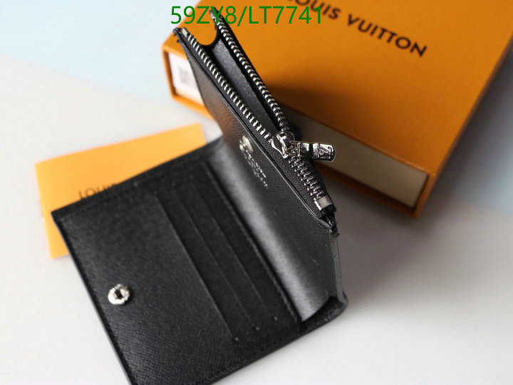 LV Bags-(4A)-Wallet-,Code: LT7741,$: 59USD