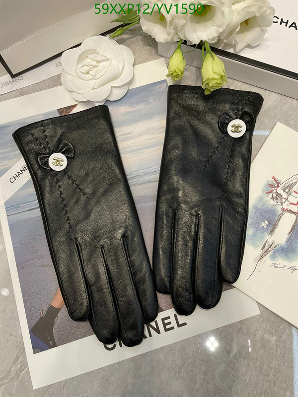 Gloves-Chanel, Code: YV1590,$: 59USD