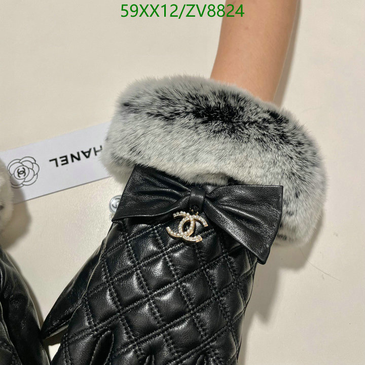 Gloves-Chanel, Code: ZV8824,$: 59USD